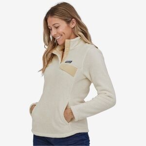 Patagonia Re-Tool Snap-T Fleece - White